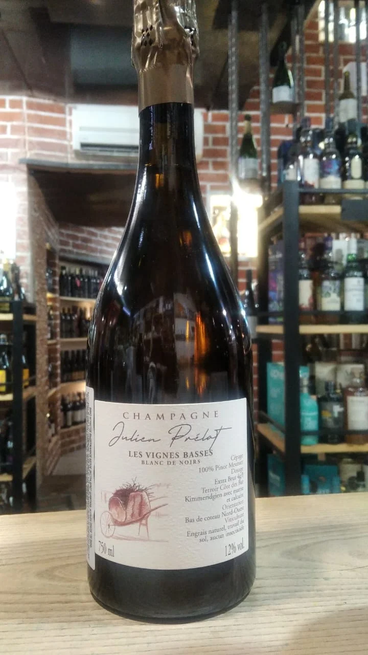 Вино игристое  Julien Prelat Les Vignes Basses Blanc de Noirs 2022 750 мл 12%