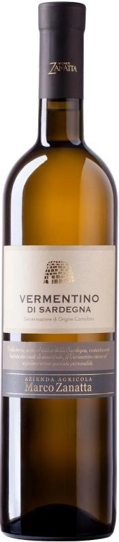 Вино Vigneti Zanatta Vermentino di Sardegna DOC Виньети Занатта Верментино ди Сардиния 2019 750 мл