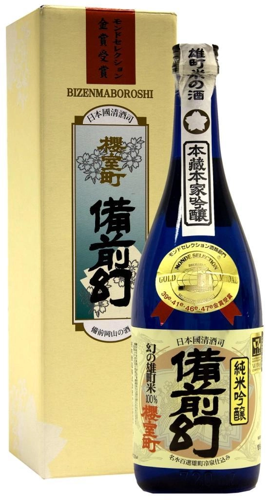 Сакэ MUROMACHI SHUZO CO. LTD  BIZEN MABOROSHI   15-16% 0,72л