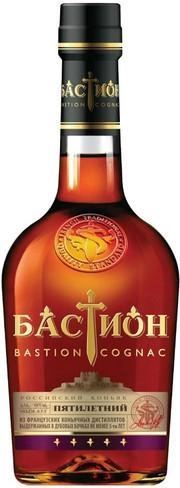 Коньяк  Бастион 5 лет выдержки 500 мл