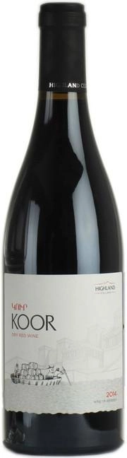 Вино  Koor Red    2016 750 мл