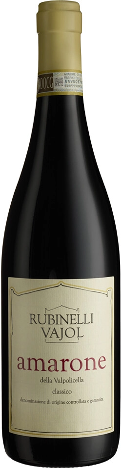 Вино  Rubinelli Vajol   Аmarone della Valpolicella Сlassico DOCG  2016 750 мл
