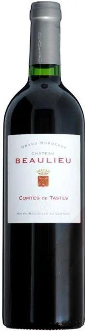 Вино Chateau Beaulieu Comtes de Tastes  Bordeaux Superieur Шато Больё" Комт де Таст Бордо Супериор 2013 750 мл