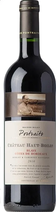 Вино Вино Chateau Haut-Boilon, Premieres Cotes de Blaye AOC Шато О-Буалон 750 мл