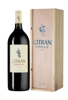 Вино Chateau Citran Le Bordeaux de Citran Blanc gift box 2020 1500 мл