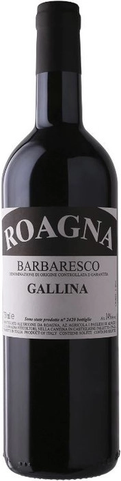 Вино Roagna, Barbaresco  Gallina  DOCG Роанья  Барбареско  Галлина  2018 750 мл