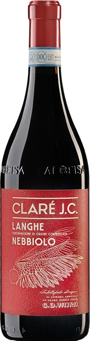 Вино G.D.Vajra  "Clare J.C."  Lange DOC Nebbiolo     2022  750 мл