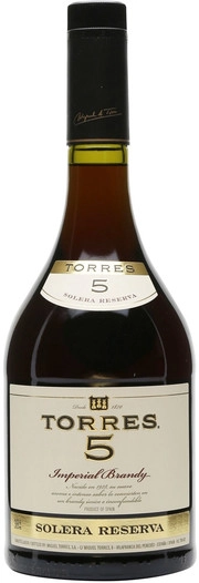Бренди Torres 5 Solera Reserva  500 мл