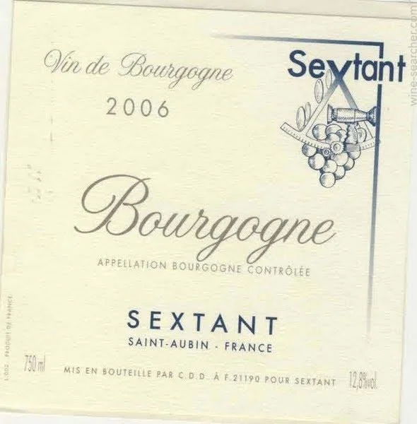 Вино Julien Altaber Sextant Saint-Aubin Premier Cru AOC Жюльен Альтабер Секстан Сент-Обен Премье Крю 2015 750 мл