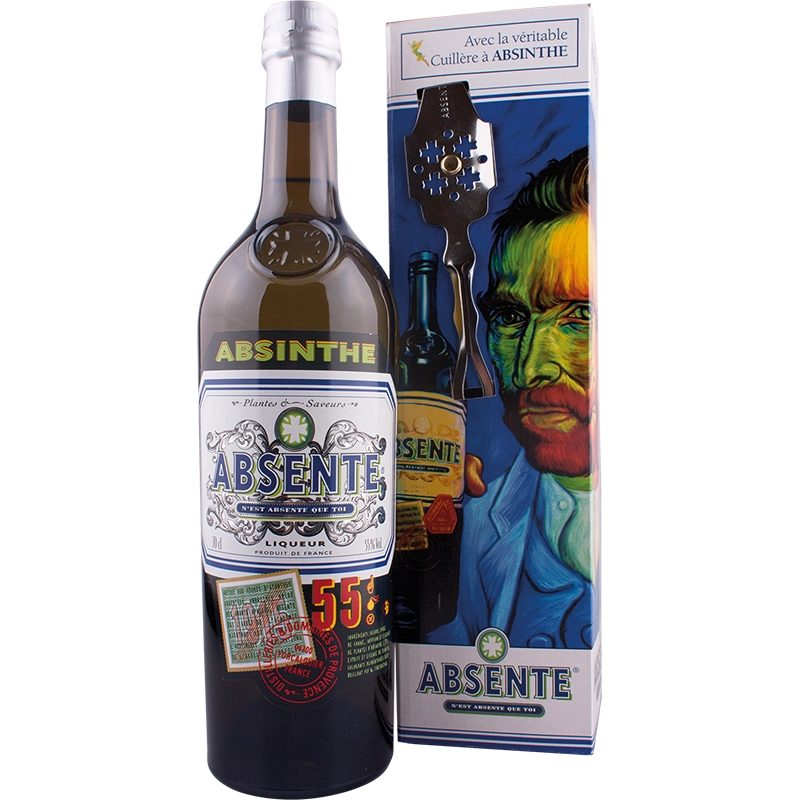 Абсент Absente 55 gift box + spoon 700 мл