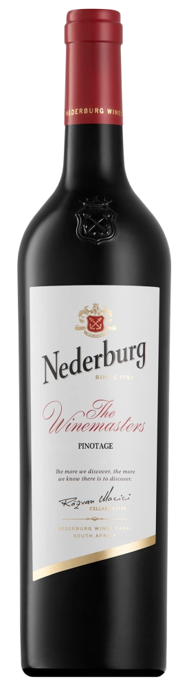 Вино Nederburg Pinotage Winemasters Недербург Вайнмастерс Пинотаж 2018 750 мл