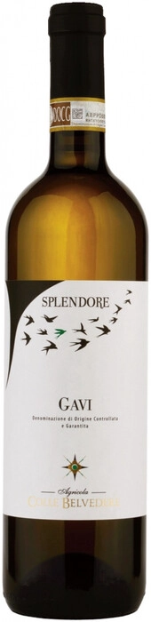 Вино Colle Belvedere  Splendore  Gavi   2018 750 мл