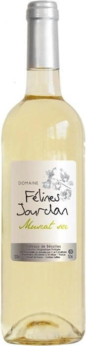 Вино Felines Jourdan Muscat Sec Coteaux de Bessilles IGP  2018 750 мл