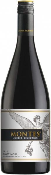 Вино Montes Limited Selection Pinot Noir Монтес Лимитед Селекшн Пино Нуар 2012 750мл