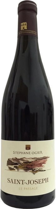 Вино Domaine Michel and Stephane Ogier  Saint-Joseph  Le Passage red dry  2018 750 мл