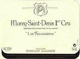 Вино Domaine Jean-Paul  Magnien Morey St. Denis 1er Cru Les Faconnières АОС Домен Жан-Поль Маньен  Ле Факонье Море-Сен-Дени Премье Крю 1996 750 мл