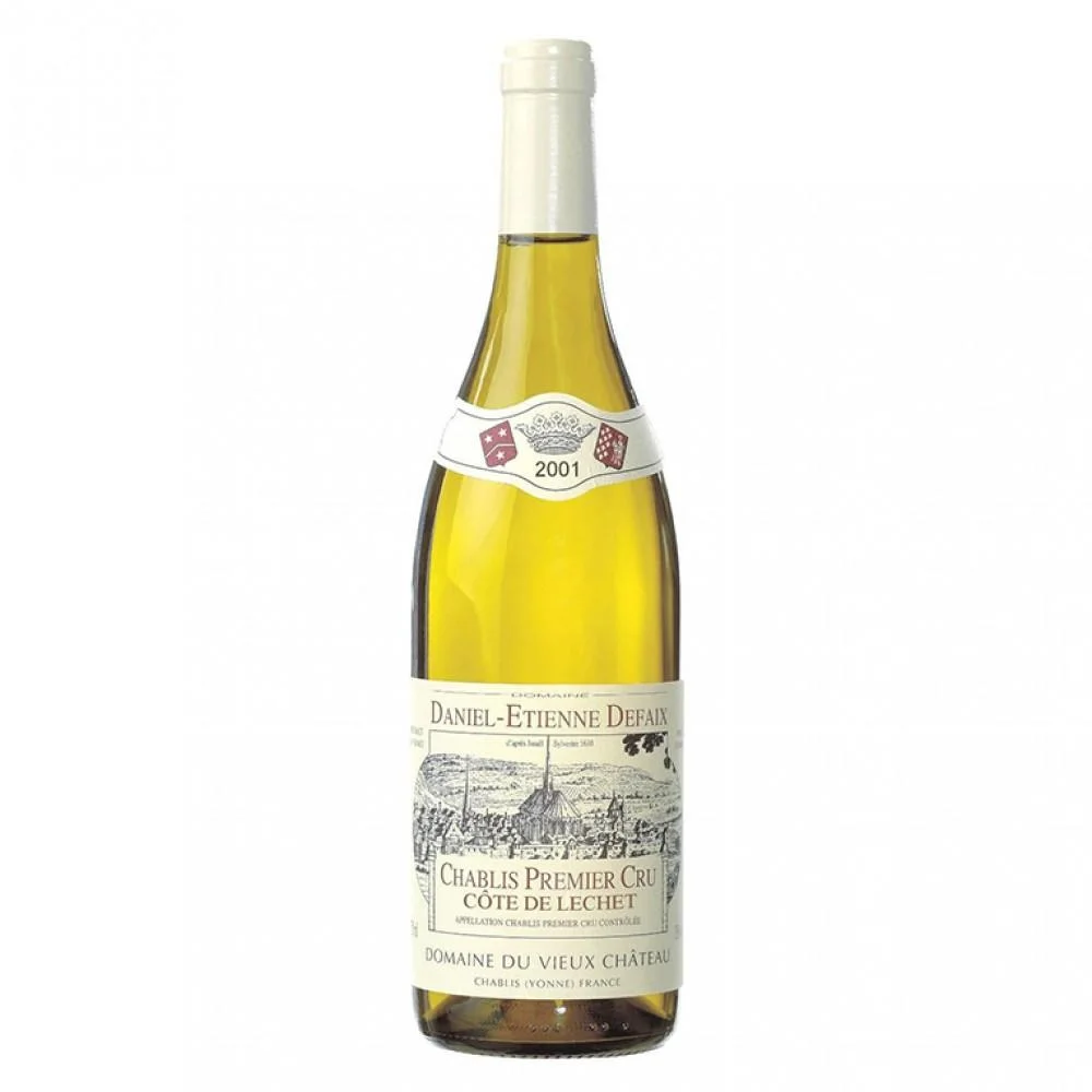 Вино Daniel-Etienne Defaix Chablis  1-er Cru  Cote de Lechet   Даниэль-Этьен Дефе Шабли Премьер Крю  Кот де Леше  2003 750 мл