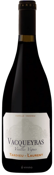 Вино Tardieu-Laurent  Vacqueyras  Vieilles Vignes  AOC  Тардье-Лоран Вакейра Вьей Винь 2019 750 мл