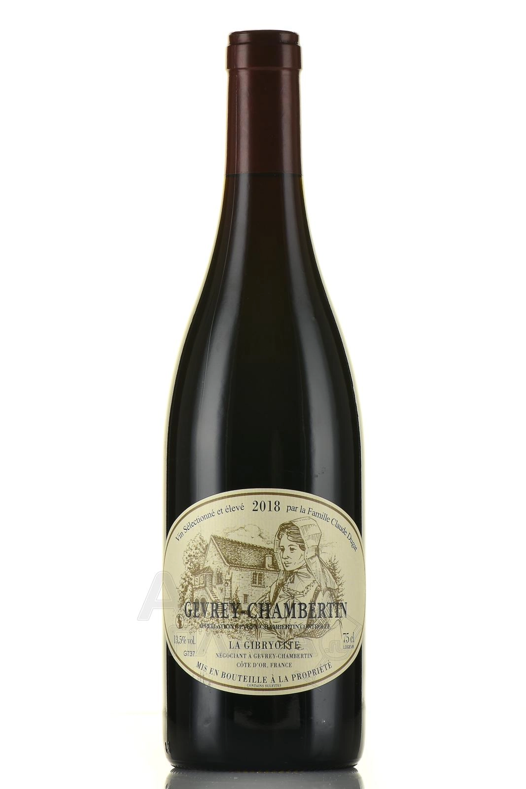 Вино La Gibryotte Gevrey-Chambertin Ля Жибриот Жевре-Шамберта 2018 750 мл 13,5%