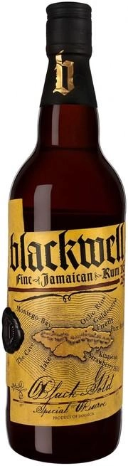Ром "Blackwell" Black Gold, Special Reserve Fine Rum, Jamaica  Блэквелл" Блэк Голд, Спешл Резерв Файн  700 мл