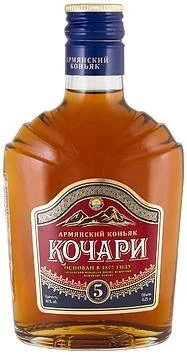 Коньяк Kochari Armenian Brandy Кочари ЕКВВК АРАРАТ 5 лет 250 мл