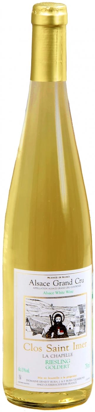 Вино Domaine Ernest Burn  Riesling Cuvee "La Chapelle" Clos Saint Imer AOC Grand Cru Goldert  2016  750 мл