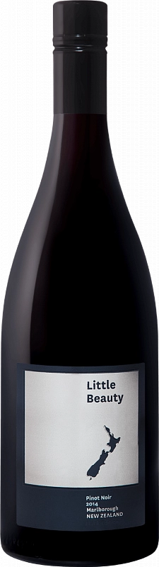 Вино Little Beauty Black Edition  Pinot Noir Marlborough  Литтл Бьюти Блэк Эдишн Пино Нуар Мальборо  2015 750 мл
