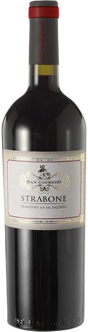 Вино Cantine San Giorgio Strabone Primitivo Salento IGP  2019 750 мл