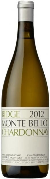 Вино Ridge Vineyards Monte Bello Chardonnay Ридж Виньярдс Монте Белло Шардонне 2018 750 мл