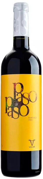 Вино Bodegas Volver  Paso a Paso Tempranillo  -  Syrah  La Mancha DO    2018  750 мл