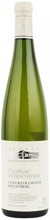 Вино Chateau d’Orschwihr  Gewurztraminer Bollenberg Шато д'Оршвир Гевюрцтраминер  Болленберг 2013  750 мл