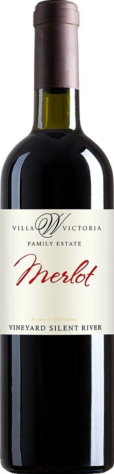 Вино Вилла Виктория Мерло Семигорье  Резерв  2016  750 мл