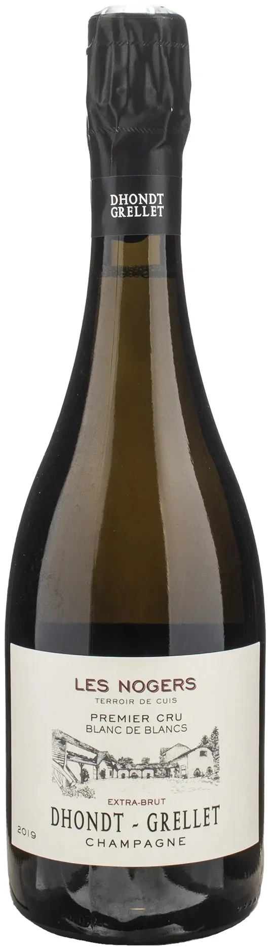 Шампанское Dhondt-Grellet Les Nogers Premier Cru Blanc de Blancs Extra Brut  2019  750 мл  