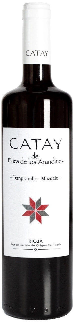 Вино Finca de los Arandinos Catay Tempranillo Mazuelo Rioja DOCa  2021 750 мл 13,5%