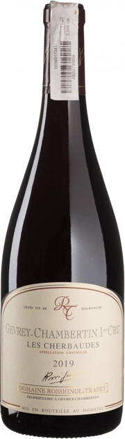 Вино Domaine Rossignol-Trapet Gevrey-Chambertin 1er Cru Les Cherbaudes AOC  2019 750 мл