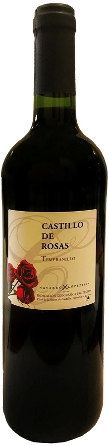Вино Navarro Lopez Castillo de Rosas Tempranillo Syrah Кастильо Де Росас Темпранильо Сира 750 мл