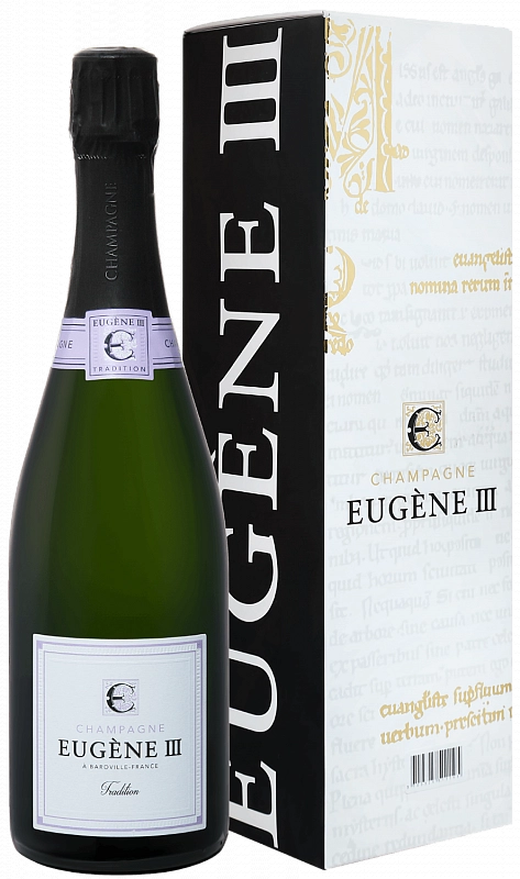 Шампанское Eugene III Tradition Brut  gift box  750 мл