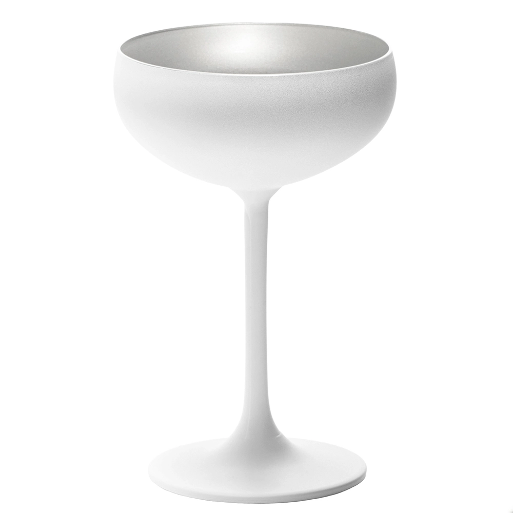 Бокал для шампанского  Element  d=95 h=147мм  стекло цвет белый/серебряный Stolzle  Германия  2730008EL087    230 мл