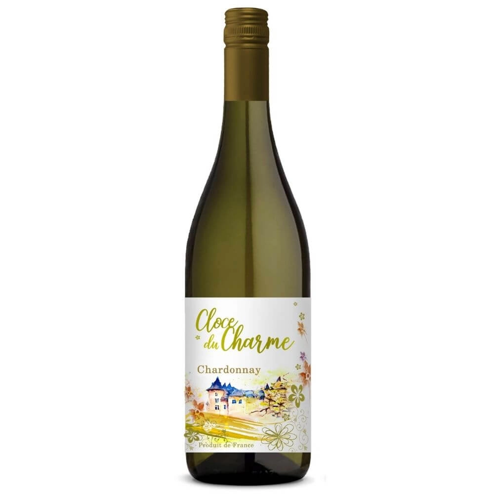 Вино Les Celliers Jean d'Alibert Cloce du Charme Chardonnay    Ле Селье Жан д'Алибер Кло дю Шарм  Шардоне  2021  750 мл