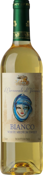 Вино Natale Verga Carnevale di Venezia  Semi-Sweet Bianco   750 мл