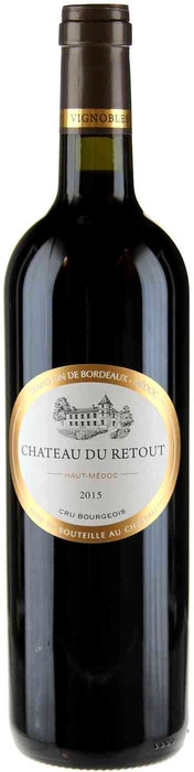 Вино Chateau du Retout  Cru Bourgeois Haut-Medoc АОС  2015 750 мл 13,5%