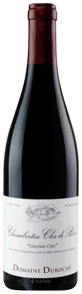 Вино Domaine Duroché Chambertin Clos de Bèze Grand Cru  2018 750 мл 14%