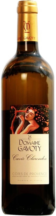 Вино Domaine Gavoty, Cuvee Clarendon  Cotes de Provence AOP  2019  750 мл