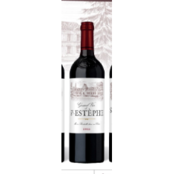 Вино Maison Ginestet  Gran Vin de Saint-Estephe  Мезон Жинесте Гран Вин де Сент-Эстефа 2015 750 мл
