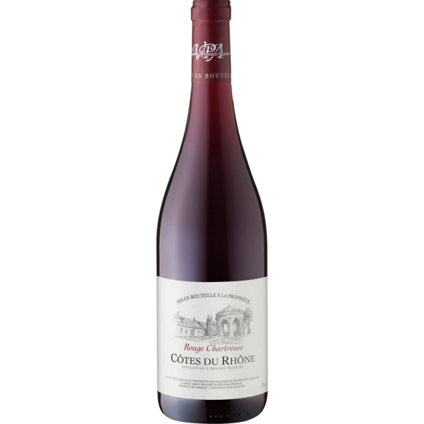 Вино Rouge Chartreuse cotes du rhone Руж Шартрёз Кот дю Рон 750 мл