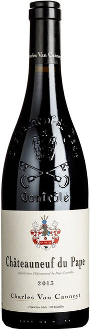 Вино Charles Van Canneyt  Chateauneuf du Pape AOC    2013 750 мл  14%