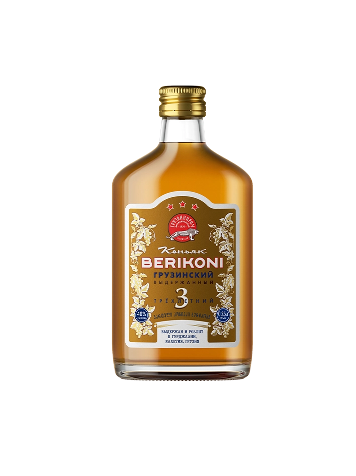 Коньяк Berikoni VS  3 Years  250 мл