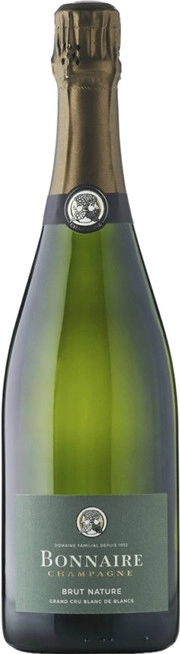 Шампанское Champagne Bonnaire  Blanc de Blancs Brut Nature Grand Cru   750 мл