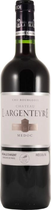 Вино Chateau L’Argenteyre Medoc AOC Cru Bourgeois  2014 750 мл