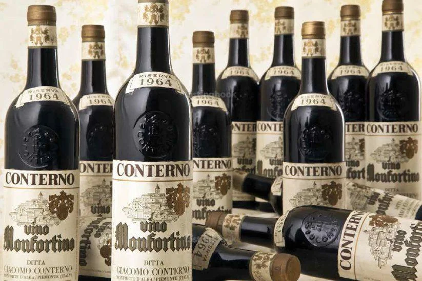 Вино Giacomo Conterno Barolo Docg Riserva Monfortino 1964/Монфортино Ризерва, 1964, 0,75л